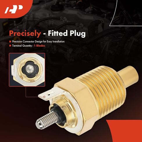 A-Premium Engine Coolant Temperature Sensor Compatible with Kenworth Peterbilt 379 389 359 in Kuwait