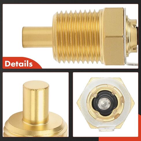 A-Premium Engine Coolant Temperature Sensor Compatible with Kenworth Peterbilt 379 389 359 in Kuwait