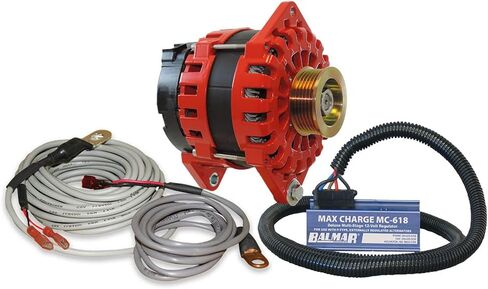 XT-CR-250-K6-KIT - Aftermarket Replacement Alternator 250 AMP Kit 12v 315 Inch Dual Foot Saddle K6 Pulley Regulator and Temp Sensor Compatible with Balmar in Kuwait