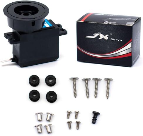 JX Servo W4505-6T Plastic Gears Standard RC Yacht Servo Winch for Remote Control Boat ﻿ ﻿ in Saudi Arabia