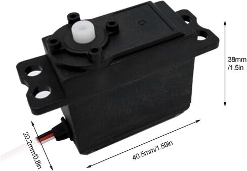 JX Servo W4505-6T Plastic Gears Standard RC Yacht Servo Winch for Remote Control Boat ﻿ ﻿ in Saudi Arabia