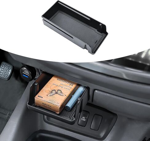 EDBETOS Center Console Organizer Tray for 2000-2006 Toyota Tundra & 2001-2007 Sequoia, OEM 74102-0C010-E0 Replacement Phone & Small Items Holder Insert, ABS Material Storage Tray with Non-Slip Mat in Kuwait
