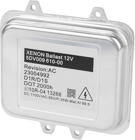 Xenon HID Headlight Ballast Compatible with BMW X5M X6 X6M E71 Buick Regal CXL Mercedes Viano Vito W639 Nissan Qashqai Facelift Saab Skoda Octavia 2008-2015 Replacement for 5DV00961000 in Kuwait
