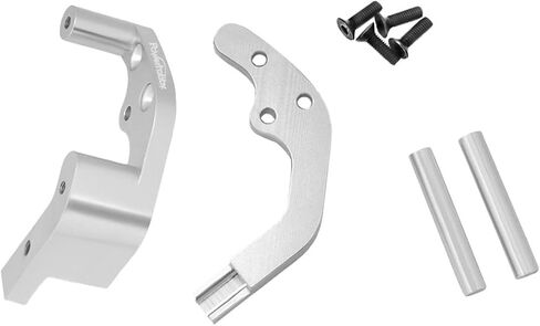 Powerhobby Aluminum Rear Motor Guard FITS : Traxxas Slash Stampede Rustler Bandit (Silver) in Saudi Arabia