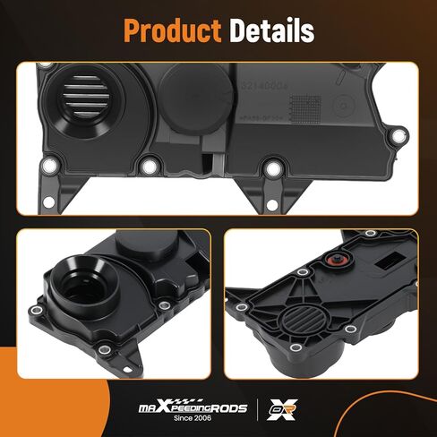 Maxpeedingrods PCV مصيدة زيت الصمام لفولفو XC40 XC60 XC70 XC90 S60 S80 S90 2015-2023 استبدال 32140004 32242753 in Kuwait