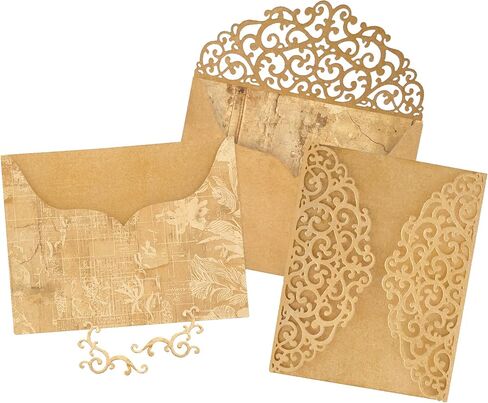 Ornate Gatefold, Envelope & Pocket Die Set in Kuwait