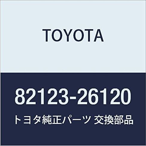 TOYOTA (toyota) قطع غيار أصلية سلك المحرك رقم 3 Hiace/RegiusACE رقم الجزء 82123 - 26120 in Kuwait