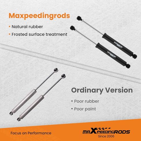 maXpeedingrods 3" Front 1.5" Rear Suspension Lift Kit w/Shocks for Dodge Ram 1500 2WD 2002-2005 Front Coil Spring Rear Lift Block in Kuwait