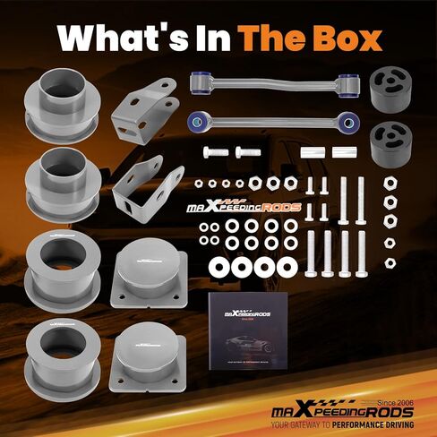 maXpeedingrods Front 2.5" Rear 2" Lift Kit for Jeep Gladiator JT 2019-2024, Suspension Lift Kit w/Shock Extenders, Sway Bar End Links in Kuwait