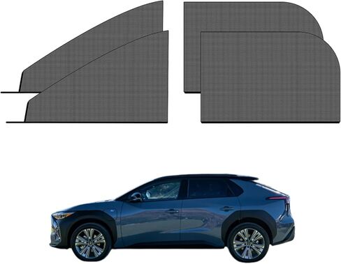 4Pcs Side Window Shades, Sunshade Screen Mesh, Double Layer Design Front and Rear Side Windows Privacy Protection for Cars (for SUV) in Saudi Arabia