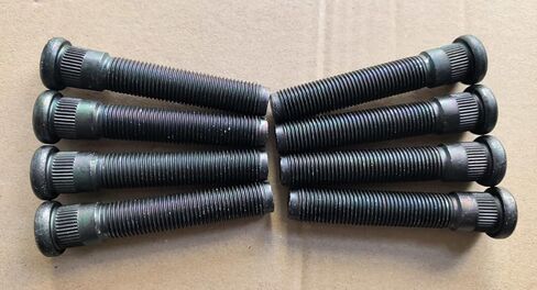 8PCS M14x1.50 Rear Serrated Wheel Stud Bolts 610-784 15.8mm Knurl 79.5mm UHL Length Replacement for 2012-2025 Dodge Ram 3500 ‎w/Dual Rear Wheels (DRW) Model & RAM 4000 6509399AA in Kuwait