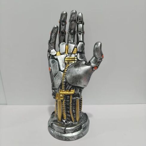 Cyberpunk Decor Controller and Headphone Stand, Robot Mechanical Arm Design, Desktop Holder for Gaming Accessories in Saudi Arabia