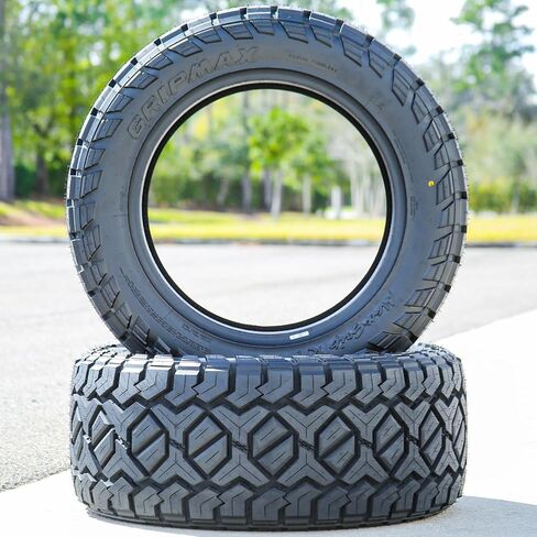 Gripmax MaxGrip R/T All-Terrain Mud Off-Road Light Truck Radial Tire-LT305/55R20 305/55/20 305/55-20 125/122Q Load Range F LRF 12-Ply BSW Black Side Wall in Saudi Arabia