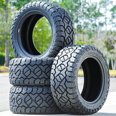 Gripmax MaxGrip R/T All-Terrain Mud Off-Road Light Truck Radial Tire-LT305/55R20 305/55/20 305/55-20 125/122Q Load Range F LRF 12-Ply BSW Black Side Wall in Saudi Arabia