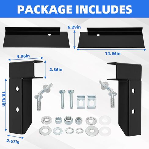 Safety Rack Kit 30221 Hardware Kit Compatible with 2017-2022 Ford F-250 F-350 Standard Bed,Black,30221 Rack Truck Bed Rack Mounting in Saudi Arabia
