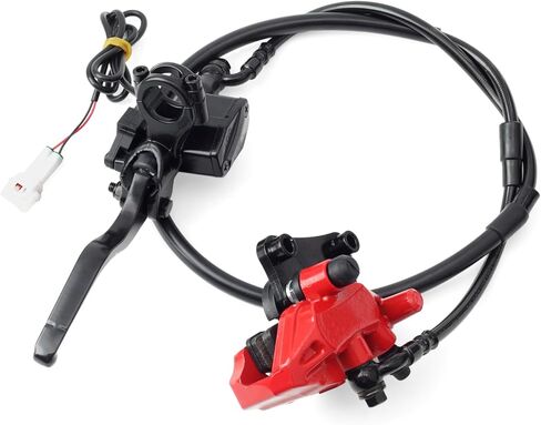 E-Bike Front Disc Brake Right & Front Brake Assembly Compatible with Yozma IN 10 Electric Dirt Bike, Motorcycle Accessories in Kuwait