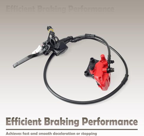 E-Bike Front Disc Brake Right & Front Brake Assembly Compatible with Yozma IN 10 Electric Dirt Bike, Motorcycle Accessories in Kuwait