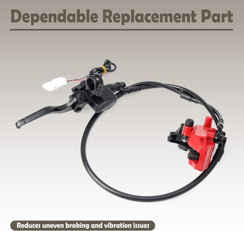 E-Bike Front Disc Brake Right & Front Brake Assembly Compatible with Yozma IN 10 Electric Dirt Bike, Motorcycle Accessories in Kuwait