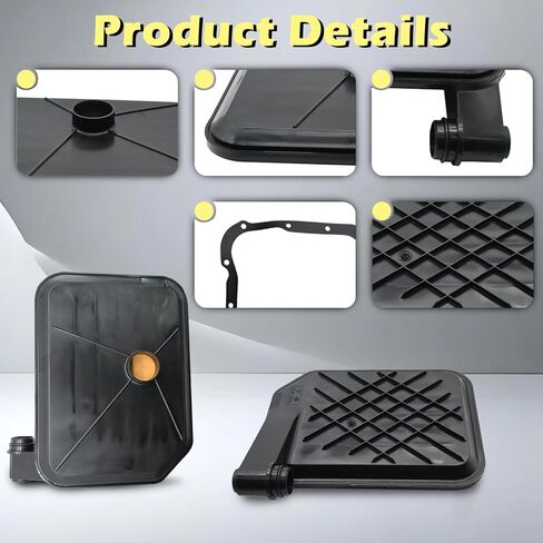 F4A41 W4A51 F4A42 F5A42 F4A51 مجموعات فلتر ناقل الحركة للسيارات حشية وعاء الزيت مناسبة لدودج لكيا أوتلاندر ميراج ستراتوس أوبتيما سبكترا إكليبس جالانت 97-05# MD758691 in Kuwait