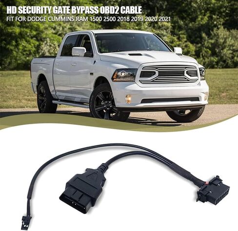 Security Gate Bypass OBD2 Cable Compatible with Chrysler Gateway sgw Dodge Ram 1500 2018-2020 for Dodge Ram 2500 2018-2020 in Saudi Arabia