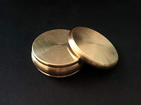 صندوق فتحة بوذا من SUMAG (نصف دولار، نحاس) خدع سحرية ساحر عن قرب أوهام للتحايل دعامة Mentalism عملة تظهر تختفي السحر in Kuwait