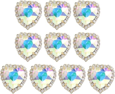 Glass Giant Crystal Rhinestones, Big Decorative Acrylic Diamond Gems for Christmas, Thanksgiving - Sky Blue, 40mm in Saudi Arabia