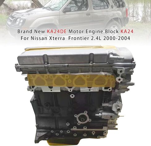 KA24DE Motor Engine Block KA24 for Nissan Xterra 2.4L 2000-2004, for Nissan Frontier 2.4L 1998-2004, Fits KA24 2.4L Engine Only in Kuwait