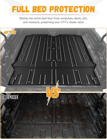 TPE Bed Mat for Honda Pioneer 700-4 2014-2026, Heavy Duty Cargo Liner Waterproof Protection Anti-Slip Rear Bed Liner Accessories Replace # 0SP42-HL3-201 in Saudi Arabia