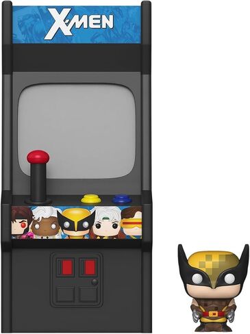 Funko Pop! Bitty Arcade Cabinet: Marvel - X-Men - Wolverine - Collectable Vinyl Figure - Gift Idea - Official Merchandise - Toys for Kids & Adults - Comic Fans - Figure for Collectors and Display in Kuwait