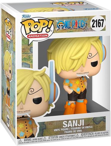 Funko Pop! Animation: One Piece - Sanji - Collectable Vinyl Figure - Gift Idea - Official Merchandise - Toys for Kids & Adults - Anime Fans - Model Figure for Collectors and Display in Kuwait