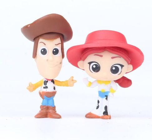 17Pcs Toys Collectible Figures,Cake Topper Figures Set,Exquisite Model Ornaments, Creative Anime Peripheral Gifts for Fans in Saudi Arabia