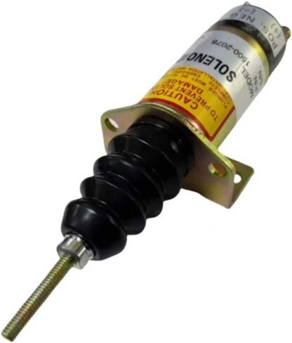 12V Fuel Shut Off Solenoid Model Fits for Woodward Engine 1502 1500-2078 15002078 1502-12C2SU1B2S1 1502-12C2U1B2 in Kuwait