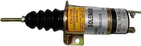 12V Fuel Shut Off Solenoid Model Fits for Woodward Engine 1502 1500-2078 15002078 1502-12C2SU1B2S1 1502-12C2U1B2 in Kuwait