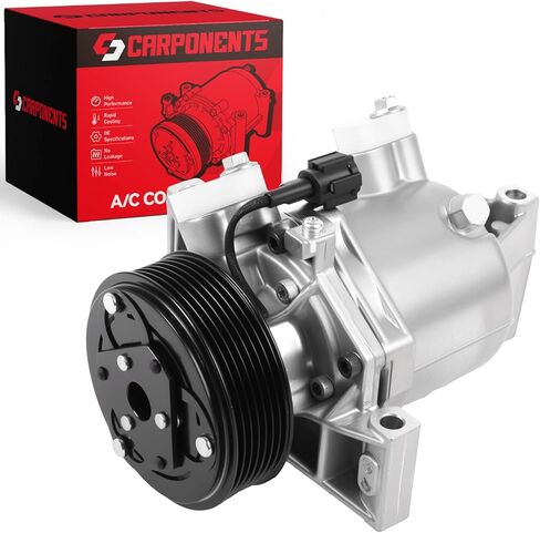 AC Compressor for Juke 2012-2014 1.6L, Versa 2012-2019, Versa Note 2014-2019, Air Condition Compressor with Clutch Replace for 58892, 57892 in Saudi Arabia