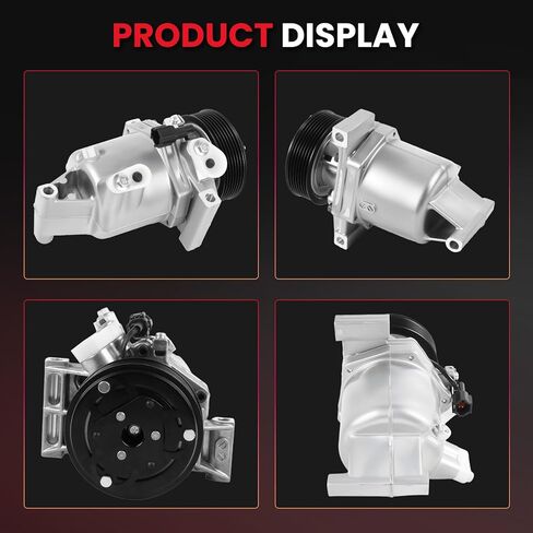 AC Compressor for Juke 2012-2014 1.6L, Versa 2012-2019, Versa Note 2014-2019, Air Condition Compressor with Clutch Replace for 58892, 57892 in Saudi Arabia