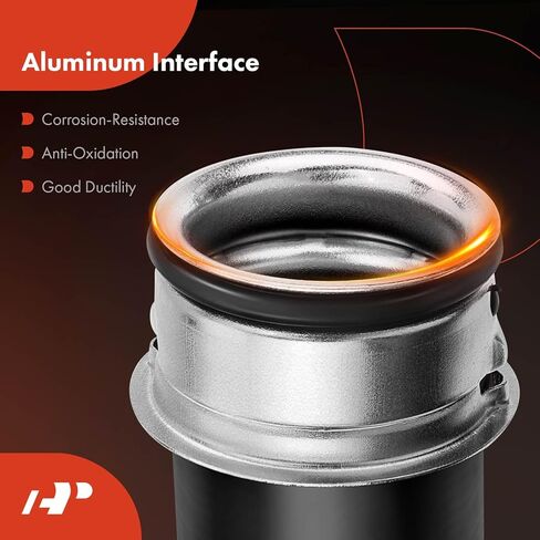 A-Premium Turbocharger Intercooler Hose Compatible with BMW 520i 2016, 530i/540i 2017-2023, 740Li 2014, 840i 2020-2024, 530i 540i 840i 740i M550i xDrive, 640i xDrive Gran Turismo, 840i Gran Coupe, M5 in Kuwait