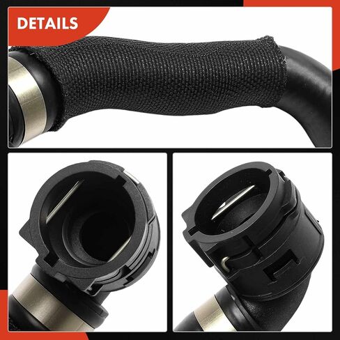 A-Premium Turbocharger Intercooler Hose Compatible with BMW 520i 2016, 530i/540i 2017-2023, 740Li 2014, 840i 2020-2024, 530i 540i 840i 740i M550i xDrive, 640i xDrive Gran Turismo, 840i Gran Coupe, M5 in Kuwait