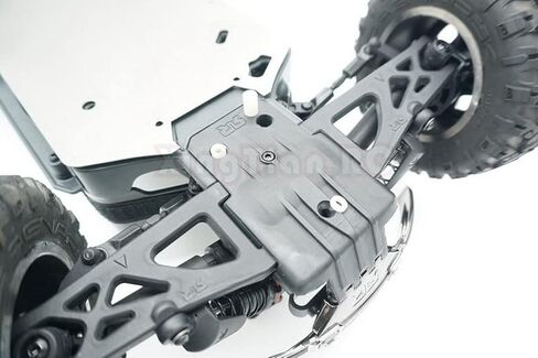 1/10 Big Rock Crew CAB Stainless Steel Skid Plate Chassis Protect Armor - Hollow in Saudi Arabia