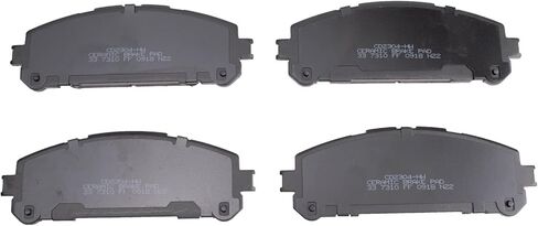 Front and Rear Brake Pad Set Ceramic Hardware Compatible with 2020-2021 Toyota Highlander in Kuwait