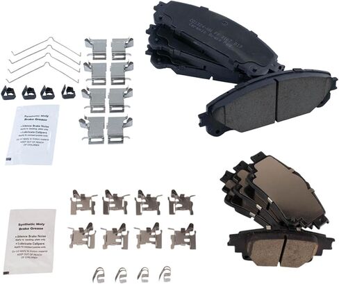 Brake Pads Ceramic Compatible with 2021-2022 Toyota Sienna in Kuwait
