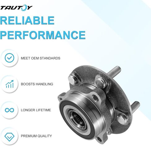 513420 Front or Rear Wheel Hub Bearing Assembly for Hyundai Elantra 17-23,Kona 18-23,for Hyundai Veloster 19-21,for Veloster N 19,for Kia Forte 19-22, NIRO 17-22,for Kia Seltos 21-22 in Kuwait