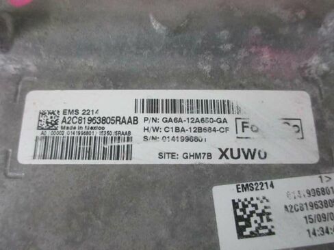 وحدة التحكم في المحرك ECM 1.6L تناسب 16-17 متوافقة مع Fiesta GA6A-12A650-GA GA6A12A650GA in Kuwait