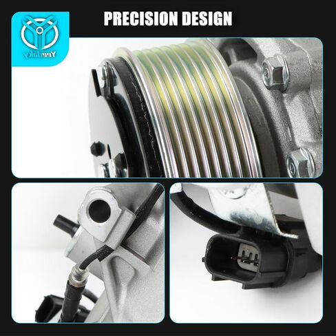 AC Compressor with Clutch For Honda CR-V 2.4L 2007-2011 Acura RDX 2.3L 2007-2012 A/C Compressor OE#5512639 5512712 5513098 6512639 6512712 6513098 7512639 38810RWCA03 38810RX0A01 in Kuwait