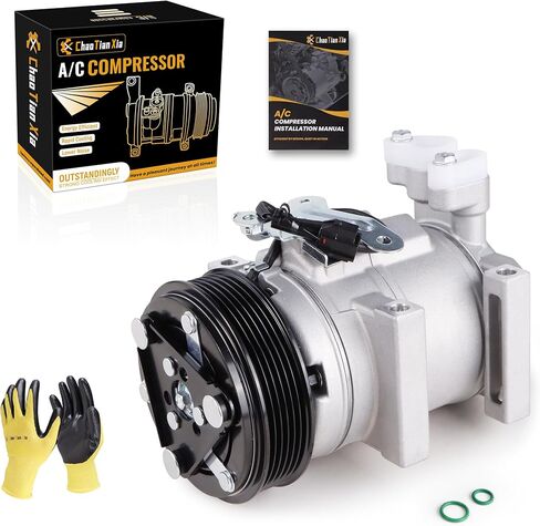 A/C Compressor with Clutch Compatible with 2011-2013 Subaru Forester H4 2.5L in Saudi Arabia