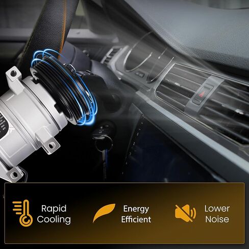 A/C Compressor with Clutch Compatible with 2011-2013 Subaru Forester H4 2.5L in Saudi Arabia