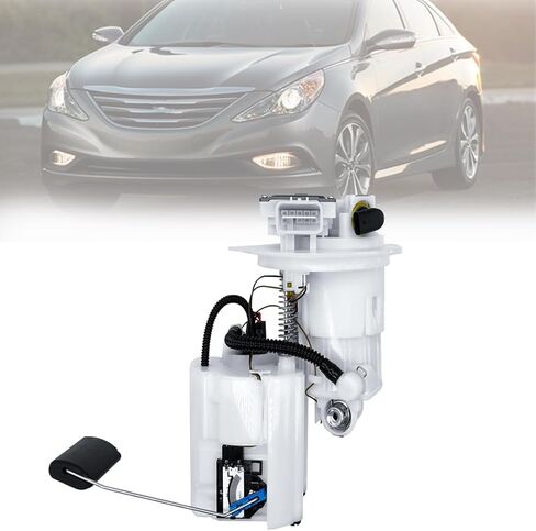 Electric Fuel Pump Module Assembly with Sending Unit FIT 2015-2019 Hyundai Sonata, 2016-2020 Kia Optima 1.6L 2.0L 2.4L (Non-Hybrid), Replaces 31110-D5500 31110-C2500 SP3087M1 in Kuwait