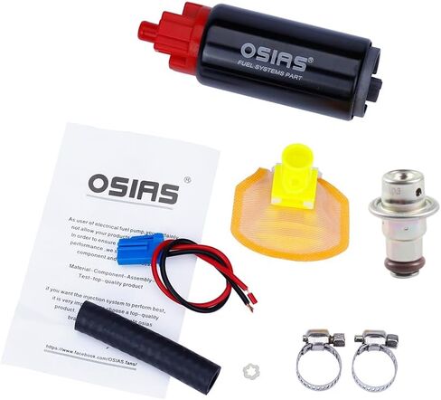 OSIAS oem In-Tank Fuel Pump Replacement for Kawasaki Jet Ski STX, STX-12F, STX-15F, 2003-2015, oem 49040-3718, 49040-3714, 49040-3715, with Regulator, Strainer in Kuwait