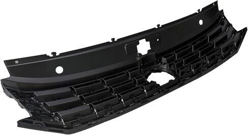 Front Upper Grille Black w/Chrome Compatible with 2016 2017 2018 2019 Volkswagen VW Passat S SE SEL Front Molding Grille Grill Replaces # 561853651HOQE in Saudi Arabia