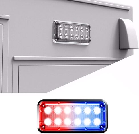 Alpha-Z 7x3 مصابيح LED للطوارئ لسيارات الإسعاف ومصابيح تحذيرية رفيعة جدًا لسيارة الإطفاء in Kuwait