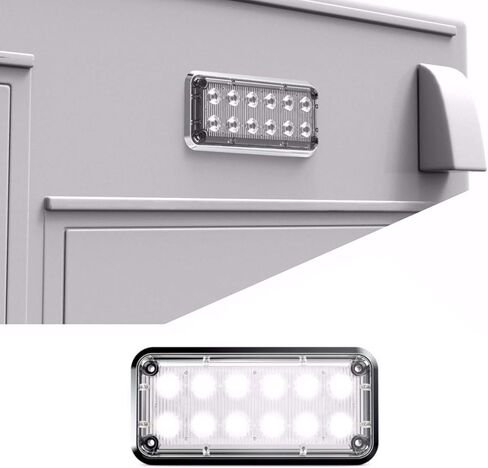 Alpha-Z 7x3 مصابيح LED للطوارئ لسيارات الإسعاف ومصابيح تحذيرية رفيعة جدًا لسيارة الإطفاء in Kuwait
